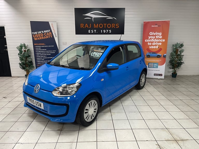 2015 Volkswagen up! 1.0 Move Up 5dr HATCHBACK Petrol Manual