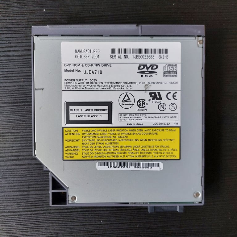 SONY  VAIO PCGA-RDVG1 CD-RW/DVD-ROM drive