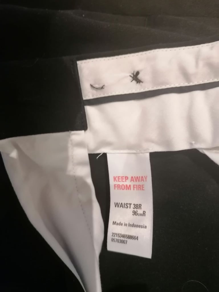Mens Smart trousers x2 38 waist