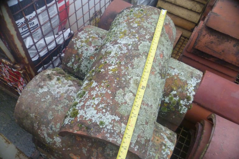 Reclaimed Roof Ridge tiles LARGE SELECTION 