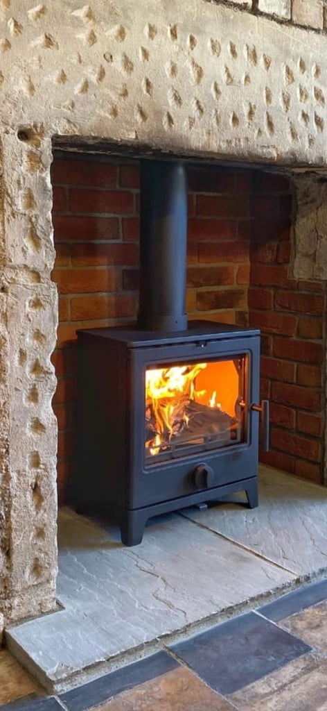 Log burner wood burner stove 