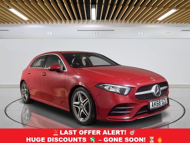 2019 Mercedes-Benz A-Class 1.5 A180d AMG Line (Premium) Hatchback 5dr Diesel 7G-DCT Euro 6 (s/s) ...