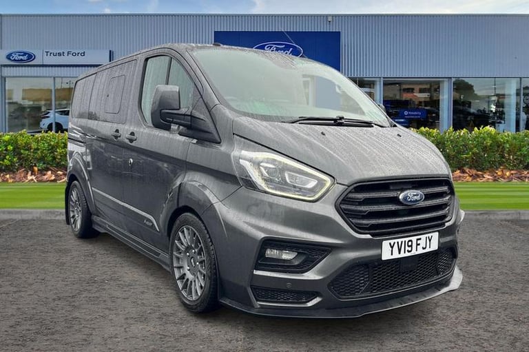 image for 2019 Ford Transit Custom 2.0 EcoBlue 170ps Low Roof D/Cab Limited Van Auto PANEL VAN DIESEL Autom...