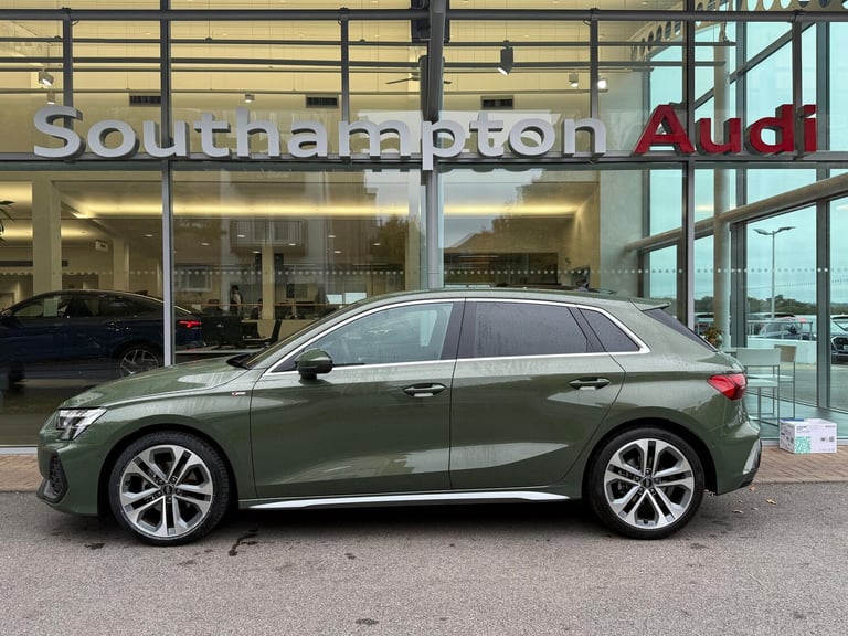 2025 Audi A3 1.5 TFSI 35 S line Sportback 5dr Petrol S Tronic Euro 6 (s/s) (150 ps) HATCHBACK Pet...