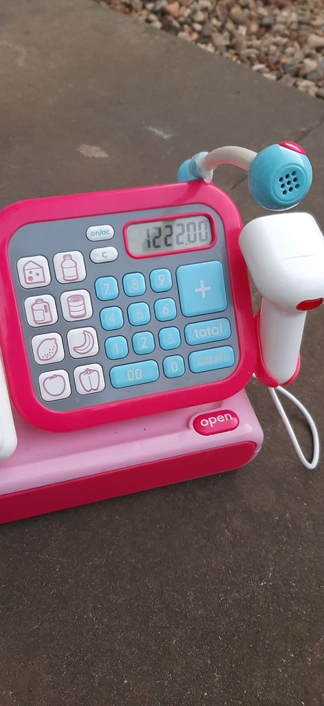 Toys Mickey and Minnie Mouse, puzzle, cash till