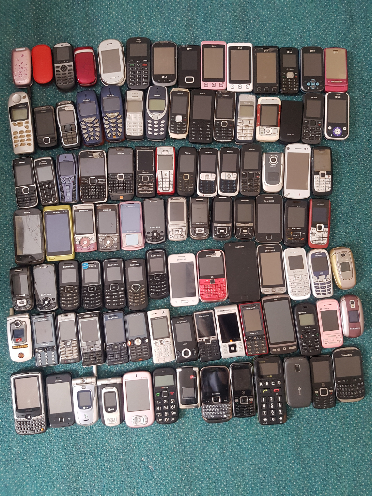 98 Mixed Mobile Phones 