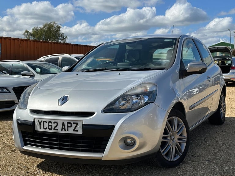 2012 Renault Clio 1.2 Dynamique TomTom Euro 5 3dr HATCHBACK Petrol Manual