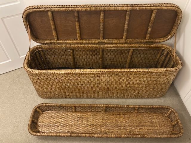 image for Wicker storage basket