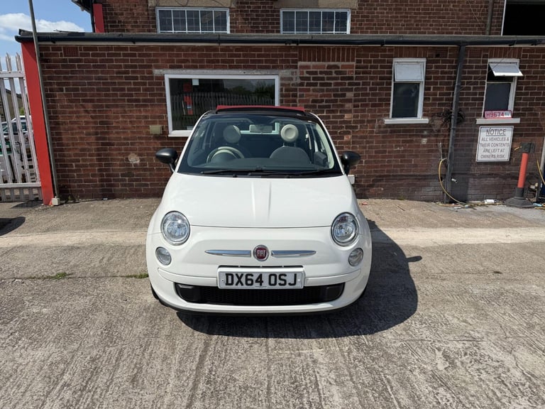 2014 Fiat 500C 1.2 Pop Euro 6 (s/s) 2dr CONVERTIBLE Petrol Manual