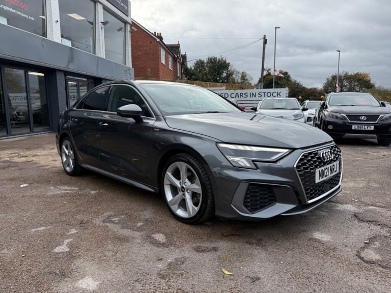  Audi A3 30 TFSI S Line 4dr - FSH - COMFORT AND SOUND PACK Petrol