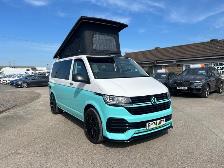 image for 2024 74 Plate Volkswagen Transporter 2.0 TDI T28 Campervan with Pop Top Roof