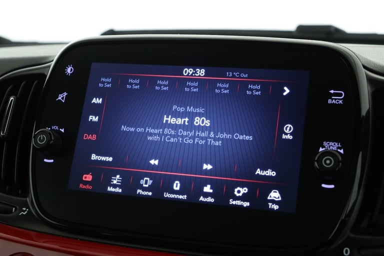 2023 Fiat 500 1.0 Mild Hybrid Red 3dr Hatchback Petrol Manual