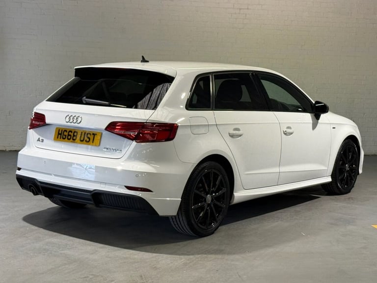 2019 68 AUDI A3 1.0 TFSI 30 BLACK EDITION SPORTBACK 5DR PETROL MANUAL EURO 6 (S/