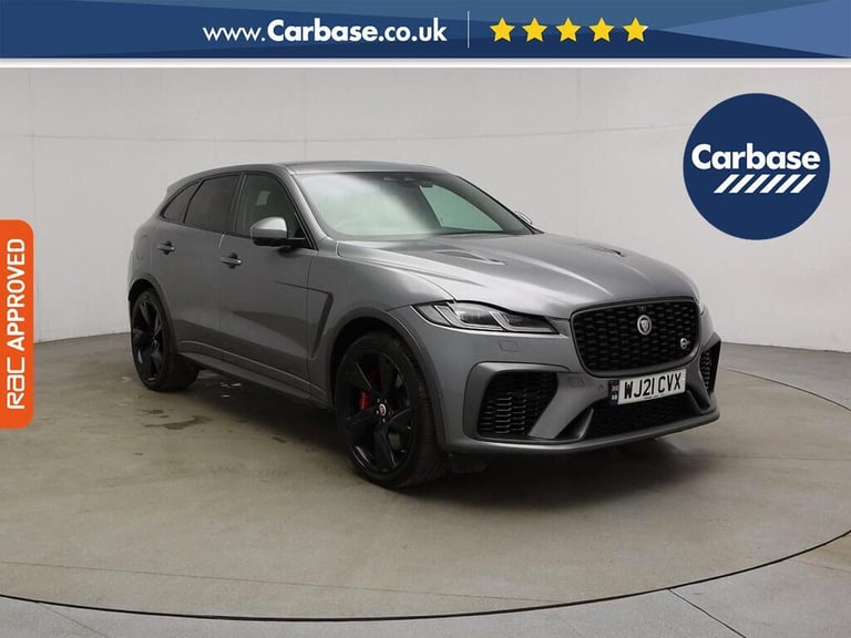 2021 Jaguar F-Pace 5.0 P550 V8 SVR SUV 5dr Petrol Quickshift AWD Euro 6 (s/s) (550 ps) SUV PETROL...
