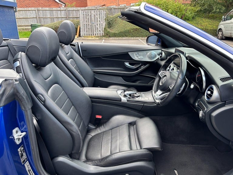 2017 Mercedes-Benz C Class 2.1 C250d AMG Line (Premium Plus) Cabriolet G-Tronic+ Euro 6 (s/s) 2dr...