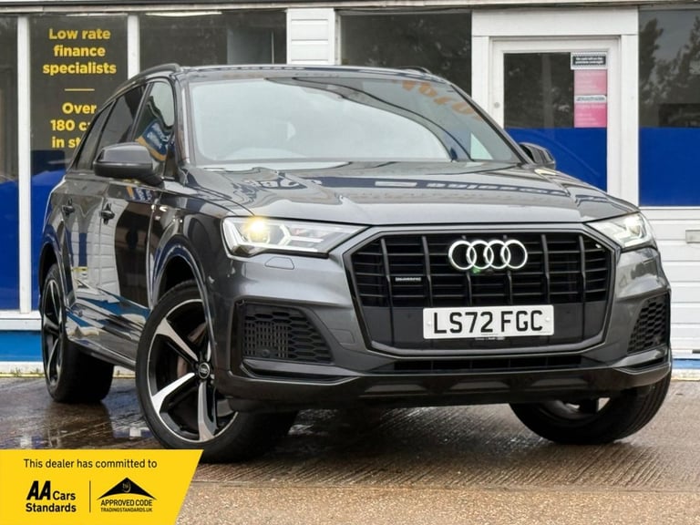 2022 Audi Q7 3.0 TFSI V6 55 Black Edition SUV 5dr Petrol Tiptronic quattro Euro 6 (s/s)  Petrol A...