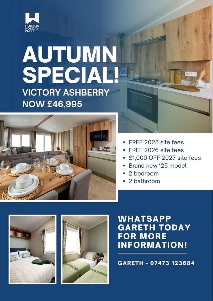 Victory Ashberry Outlook in Hexham  - Lodge / Caravan 