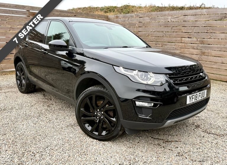 2018 18 LAND ROVER DISCOVERY SPORT 2.0 TD4 HSE BLACK SUV 5DR DIESEL AUTO 4WD EUR