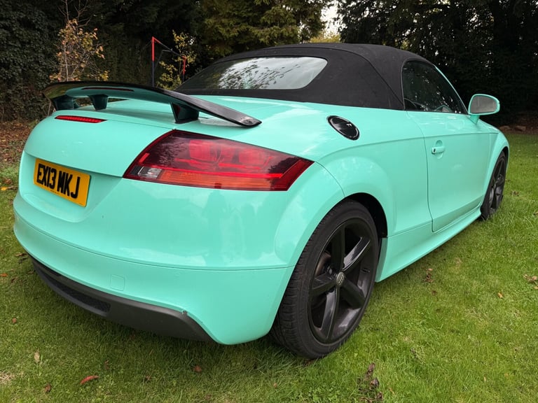 2013 AUDI TT 1.8 TFSI S LINE LOW 46K 2 KEYS LEATHER AC BODYWRAP SPOILERS PX SWAP