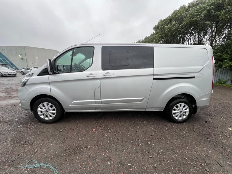 FORD TRANSIT CUSTOM 2.0 EcoBlue 130PS L2H1 DOUBLE CAB LIMITED 2021 21 REG £13995