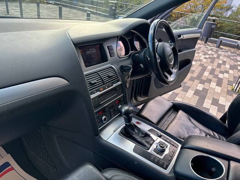 2012 AUDI Q7 3.0 TDI QUATTRO S LINE TIPTRONIC AUTO DIESEL 7 SEATER 5dr GREY 