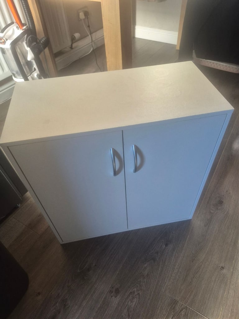 image for Small white cabinet