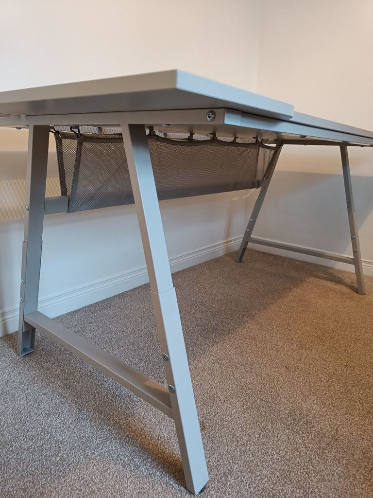 IKEA desk, light grey 