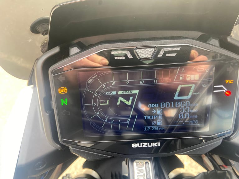 Suzuki GSXS 1000 Katana, only 7000 miles with Samurai extras.