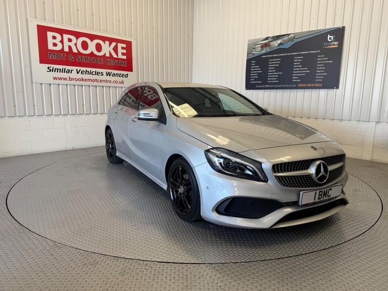 2017 Mercedes-Benz A-Class 1.5 A180d AMG Line (Premium) 7G-DCT Euro 6 (s/s) 5dr HATCHBACK Diesel ...