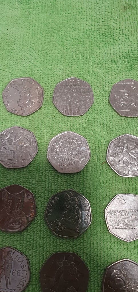 Rare 50p coin