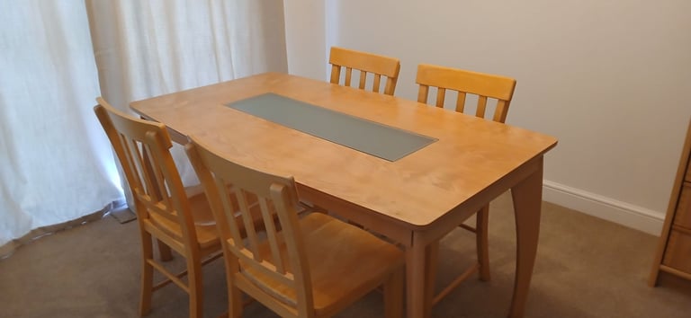 image for Dining table and chairs 