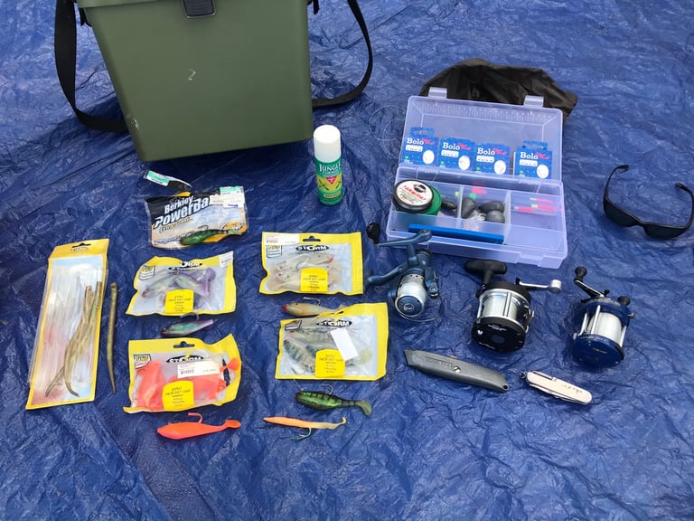 Fishing equipment misc bundle