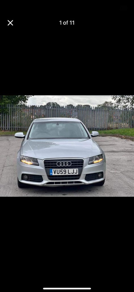 Audi, A4, Saloon, 2009, Manual, 1968 (cc), 4 doors