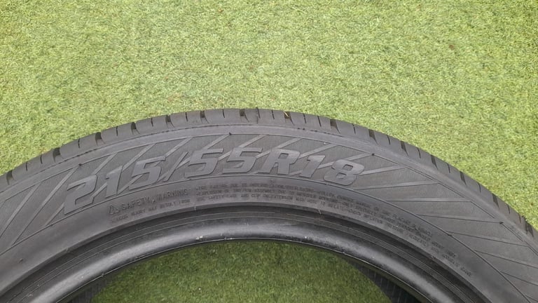 215 55 18 Tyre full Tread in West London Area
