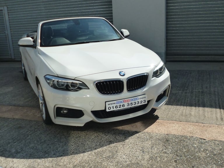 BMW 220i M Sport Turbo Step Auto 2018 White 71000 Miles FSH Superb Condition