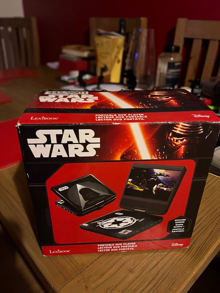 image for Lexibook Star Wars portable DVD player