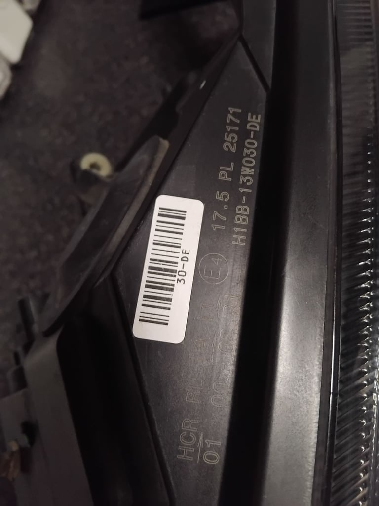 2019 ford fiesta led headlight 