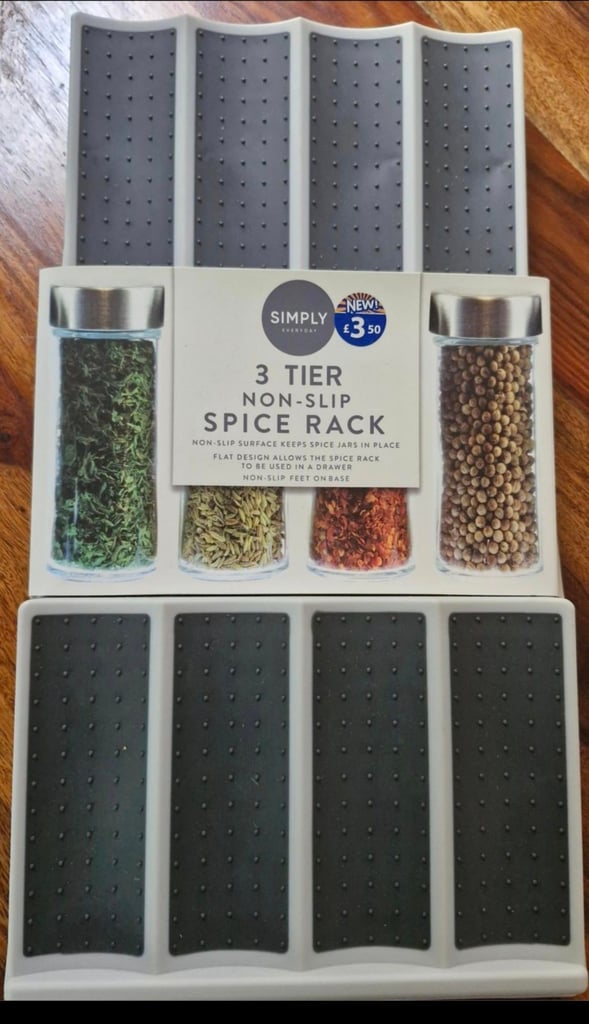 3 tier spice rack