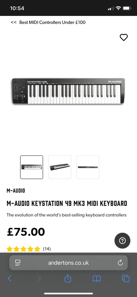 M audio key station 49