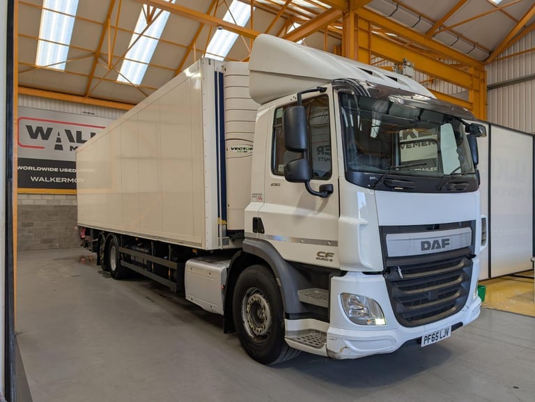 DAF CF290 *EURO 6*, 6X2 26 TONNE INSULATED FRIDGE/FREEZER – 2016 – PF65 LJV