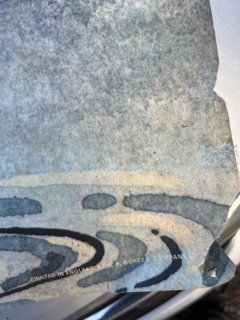 Vintage 1970’s Rupert a4 poster