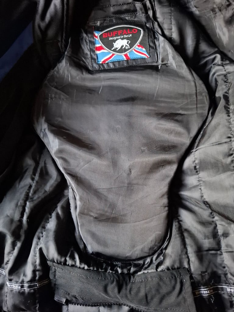 Mens textile motorbike jacket 44/XL