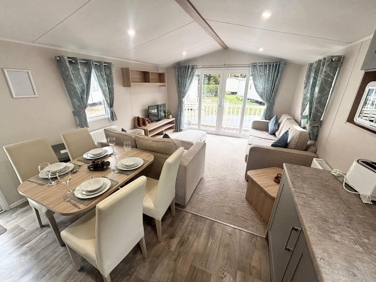 LUXURY CARAVAN FOR SALE WOODLANDS HALL RUTHIN NORTH WALES