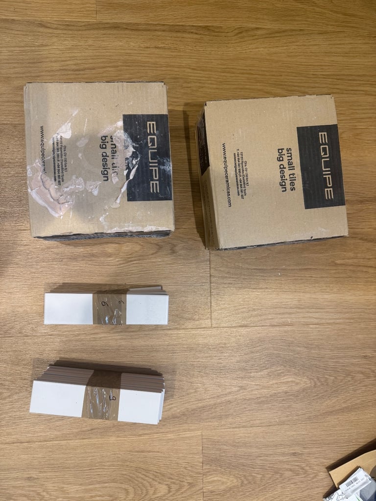 Ivory colour tiles