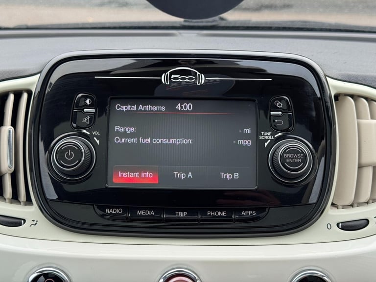 2018 Fiat 500 1.2 Lounge 3dr Dualogic HATCHBACK PETROL Automatic