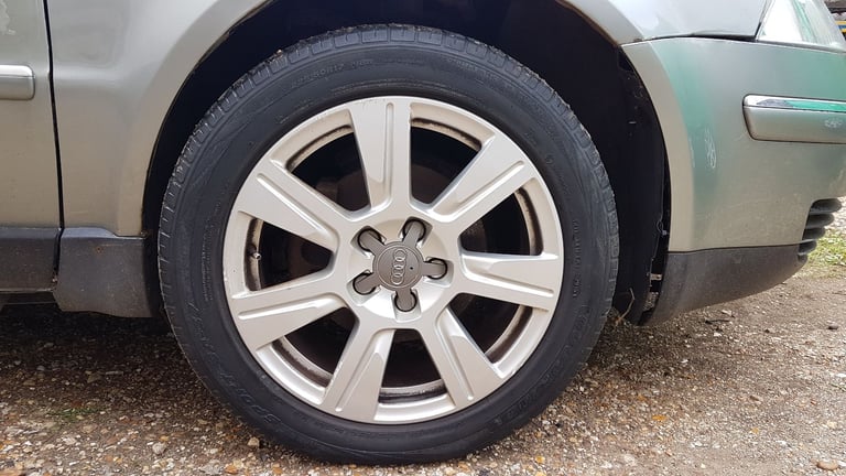 4 x AUDI 17" S-LINE ALLOY WHEELS 