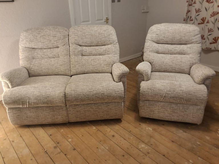 image for 2 seater and 1 chair