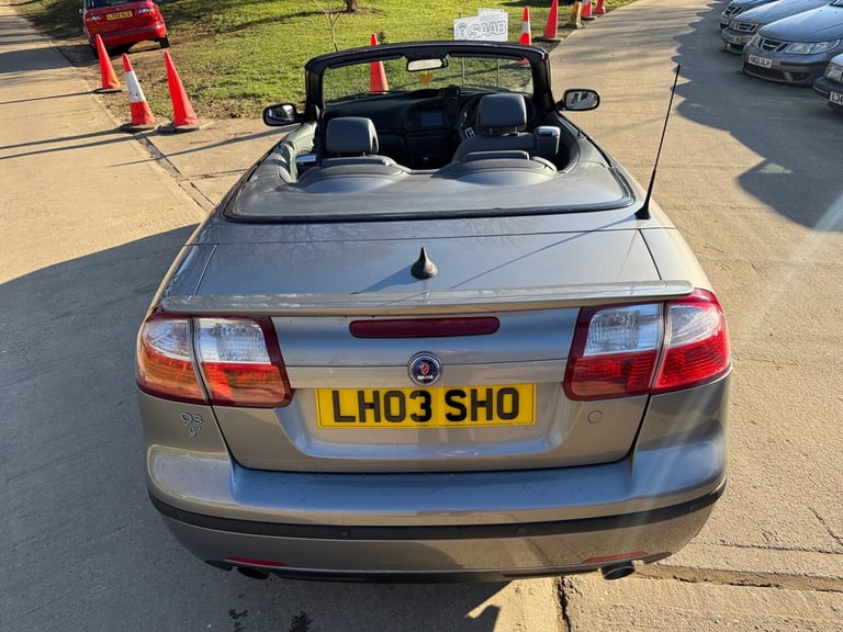 2005 Saab 9-3 2.8T Aero 2dr Hirsch CONVERTIBLE Petrol Manual