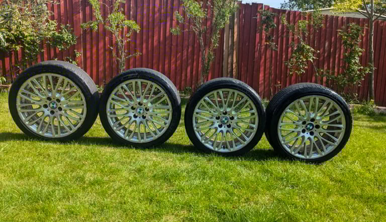 Genuine 5x120 BMW BBS 20 inch alloys wheels 
