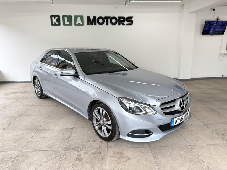 MERCEDES-BENZ E CLASS 2.1 E220 BlueTEC SE Silver Auto Diesel 2016